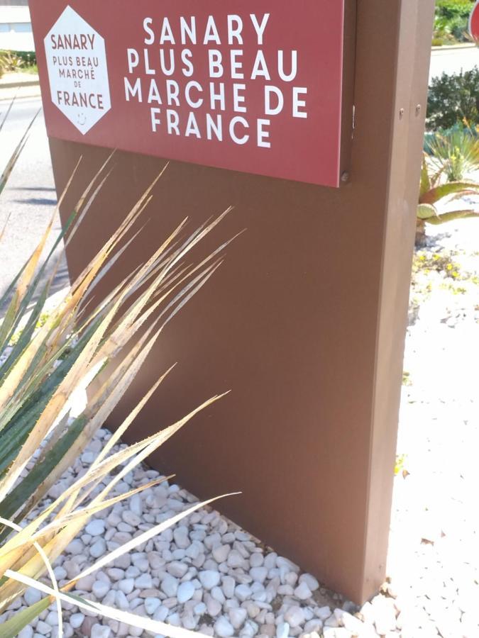Joli studio res au calme en rez de jardin à Bandol. Extérieur photo